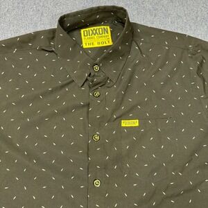 Dixxon Flannel Company The Bolt Lightning Bolt Black Shirt Mens XL Flawed